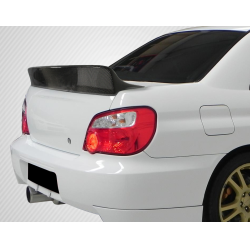 2002-2007 Subaru Impreza / WRX 4DR Carbon Creations Downforce Rear Wing Spoiler - 1 Piece image - 1