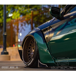 2010-2016 Hyundai Genesis Coupe 2dr Duraflex Circuit 75 MM Fender Flare Kit - 4 Piece image - 5