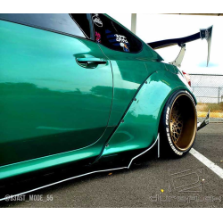 2010-2016 Hyundai Genesis Coupe 2dr Duraflex Circuit 75 MM Fender Flare Kit - 4 Piece image - 6