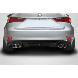 2014-2016 Lexus IS AM Design Carbon Fiber Rear Lip image - 2