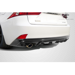 2014-2016 Lexus IS Series IS350 IS250 Carbon Creations AM Design Style Rear Diffuser - 1 Piece ( F Sport Models only) image - 2