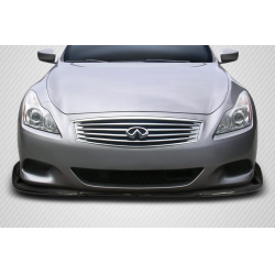 2008-2015 Infiniti G Coupe G37 Q60 Carbon Creations Chronos Front Lip Spoiler - 3 Piece image - 1
