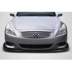 2008-2015 Infiniti G Coupe G37 Q60 Chronos Front Lip Spoiler - 3 Piece (S) image - 1