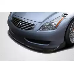 2008-2015 Infiniti G Coupe G37 Q60 Chronos Front Lip Spoiler - 3 Piece (S) image - 5