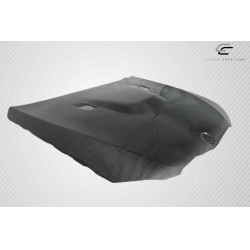 2011-2013 BMW 3 Series E92 2dr E93 Convertible Carbon Creations M3 Look Hood - 1 Piece image - 4