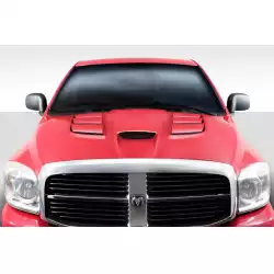 2002-2008 Dodge Ram Viper Look Hood - 1 Piece image - 1