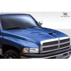 1994-2001 Dodge Ram Duraflex Viper Look Hood - 1 Piece image - 3