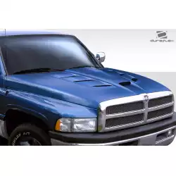 1994-2001 Dodge Ram Viper Look Hood - 1 Piece image - 10