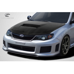 2008-2011 Subaru Impreza 2008-2014 WRX STI Carbon Creations Dritech STI Look Hood - 1 Piece image - 2