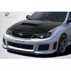 2008-2011 Subaru Impreza 2008-2014 WRX STI Dritech STI Look Hood - 1 Piece image - 6
