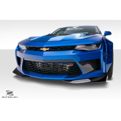 2016-2018 Chevrolet Camaro Duraflex Grid Front Bumper - 1 Piece ( With Integrated front bumper air ducts and front splitters) image - 3