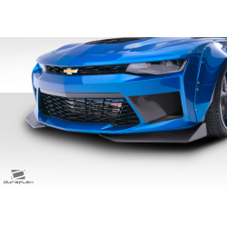2016-2018 Chevrolet Camaro Duraflex Grid Front Bumper - 1 Piece ( With Integrated front bumper air ducts and front splitters) image - 4
