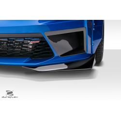 2016-2018 Chevrolet Camaro V8 Duraflex Grid Front Splitters - 2 Piece image - 3