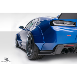 2016-2018 Chevrolet Camaro Duraflex Grid Rear Fender Flares - 4 Piece image - 4