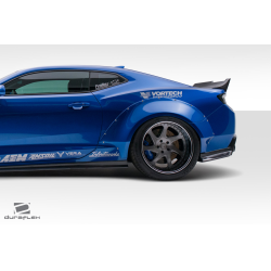 2016-2018 Chevrolet Camaro Duraflex Grid Rear Fender Flares - 4 Piece image - 5