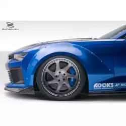 2016-2018 Chevrolet Camaro Grid Front Fender Flares - 4 Piece image - 6