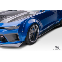 2016-2018 Chevrolet Camaro Duraflex Grid Front Fender Flares - 4 Piece image - 5