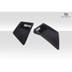 2016-2018 Chevrolet Camaro V8 Duraflex Grid Front Bumper Air Duct Extensions Add Ons Spat Extensions - 2 Piece image - 11