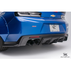 2016-2018 Chevrolet Camaro Duraflex Grid Rear Diffuser - 1 Piece image - 3