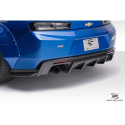 2016-2018 Chevrolet Camaro Duraflex Grid Rear Diffuser - 1 Piece image - 6