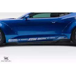 2016-2023 Chevrolet Camaro Grid Side Splitters - 6 Piece image - 8