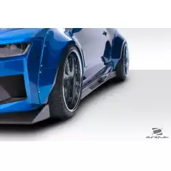 2016-2023 Chevrolet Camaro Grid Side Splitters - 6 Piece image - 10