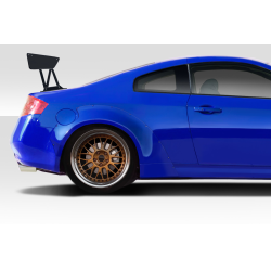 2003-2007 Infiniti G Coupe G35 Duraflex Circuit 75mm Fender Flares Kit (Sport version)- 8 Piece image - 5