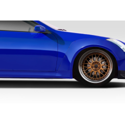 2003-2007 Infiniti G Coupe G35 Duraflex Circuit 75mm Fender Flares Kit (Sport version)- 8 Piece image - 4