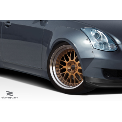2003-2007 Infiniti G Coupe G35 Duraflex Circuit 75mm Front Fender Flare Caps ( Non Sport Version ) - 2 Piece image - 3