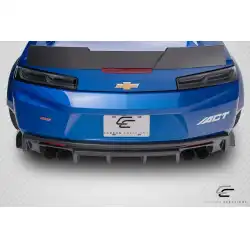 2016-2018 Chevrolet Camaro Grid Carbon Fiber Rear Lip image - 6