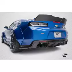 2016-2018 Chevrolet Camaro Grid Rear Diffuser - 1 Piece image - 8