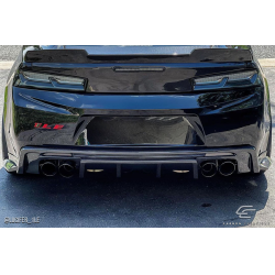 2016-2018 Chevrolet Camaro Carbon Creations Grid Rear Diffuser - 1 Piece image - 6