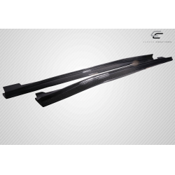 2016-2023 Chevrolet Camaro Carbon Creations Grid Side Splitters - 6 Piece image - 8