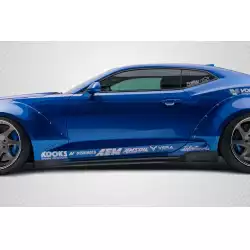 2016-2023 Chevrolet Camaro Grid Side Splitters - 6 Piece image - 7