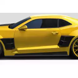 2010-2013 Chevrolet Camaro CCG Wide Body Side Skirts ( includes door caps ) - 4 Piece image - 1