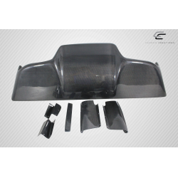 2003-2008 Nissan 350Z Z33 / Infiniti G35 Coupe Carbon Creations TS-1 Rear Diffuser - 6 Piece image - 6