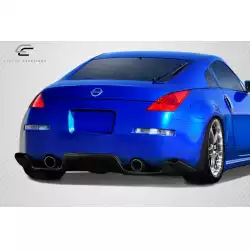 2003-2008 Nissan 350Z Z33 / Infiniti G35 Coupe TS-1 Rear Diffuser - 6 Piece image - 7