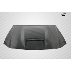 2005-2007 Dodge Magnum Carbon Creations SRT Look Hood - 1 Piece image - 3