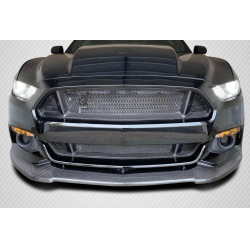 2015-2017 Ford Mustang Carbon Creations CVX Front Lip Spoiler - 1 Piece image - 1