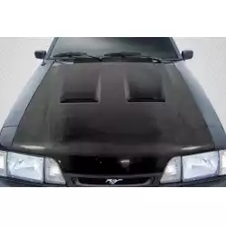 1987-1993 Ford Mustang Heat Extractor Hood - 1 Piece image - 1
