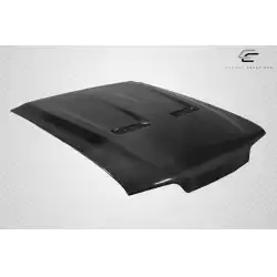 1987-1993 Ford Mustang Heat Extractor Carbon Fiber Hood image - 6