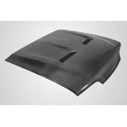 1987-1993 Ford Mustang Heat Extractor Carbon Fiber Hood image - 8