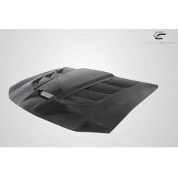 2006-2010 Dodge Charger Carbon Creations DriTech Viper Look Hood - 1 Piece image - 4