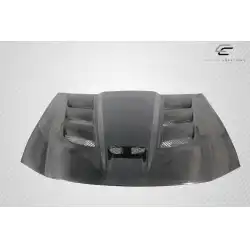 2006-2010 Dodge Charger Viper Look Carbon Fiber Hood image - 6