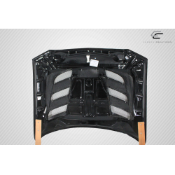 2011-2014 Dodge Charger Carbon Creations DriTech Viper Look Hood - 1 Piece image - 6