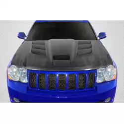 2005-2010 Jeep Grand Cherokee DriTech Viper Look Hood - 1 Piece image - 1