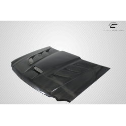 2005-2010 Jeep Grand Cherokee Carbon Creations DriTech Viper Look Hood - 1 Piece image - 4