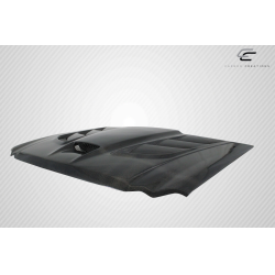 2005-2010 Jeep Grand Cherokee Carbon Creations DriTech Viper Look Hood - 1 Piece image - 5