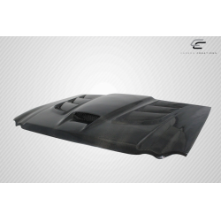 2005-2010 Jeep Grand Cherokee Carbon Creations DriTech Viper Look Hood - 1 Piece image - 6