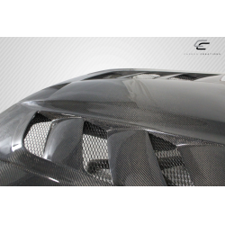 2005-2010 Jeep Grand Cherokee Carbon Creations DriTech Viper Look Hood - 1 Piece image - 7